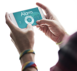 Alarm Clock Time Management Concept