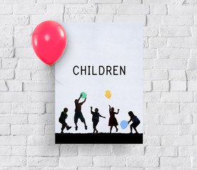 Children Creative Playful Happiness Concept