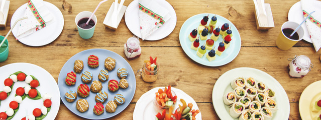 Table Setting Food Celebration Party Concept