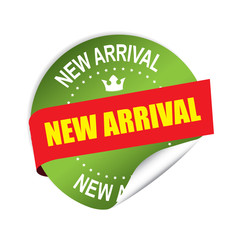 New arrival green Round Stickers.