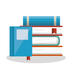 text book school supply vector illustration design