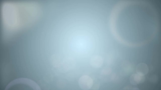 Silver bokeh lights looped animated abstract background