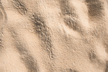 Sand texture on tropical beach
