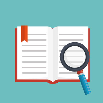 text book school supply vector illustration design