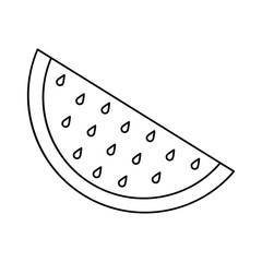 harvest water sweet natural thin line vector illustration eps 10