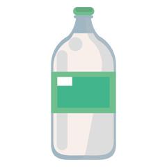 mineral water bottle fresh vector illustration eps 10