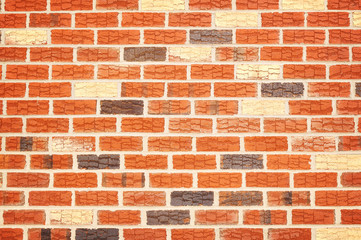 Background and texture with brick wall
