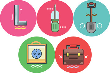 Construction Icon Set