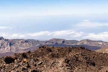 View of Teide volcano. Island of Tenerife. Spain.