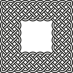 Celtic pattern. Element of Celtic or Irish ornament