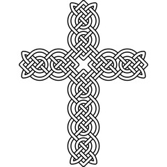 Celtic pattern. Element of Celtic or Irish ornament