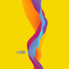 Abstract Background. Dynamic Effect. Motion Vector Illustration.
