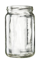 empty glass jar