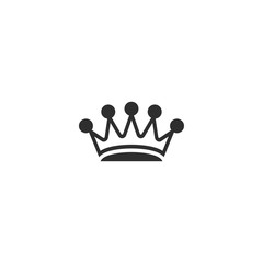 Crown - vector icon.
