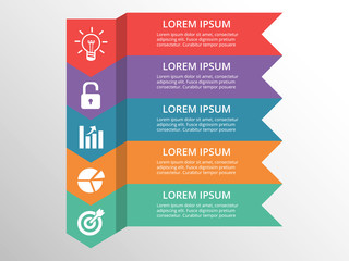 Infographic design template Info graphic Elements process infographics