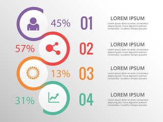 Infographic design template Info graphic Elements process infographics