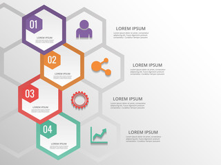 Infographic design template Info graphic Elements process infographics