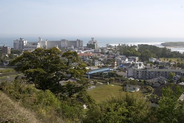 high angel view of Aoga-shima