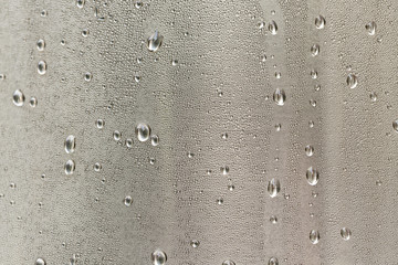 water drops an white background