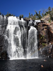 MacKenzie Falls waterfall in the Grampians region of Victoria Australia