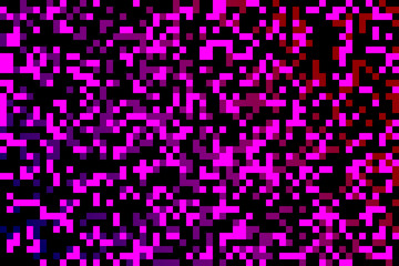 magenta and black pixel background