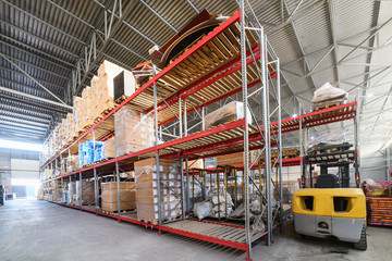Large hangar warehouse industrial and logistics companies.