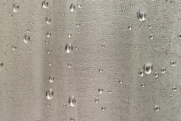 water drops an white background