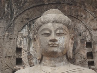 big stone buddha