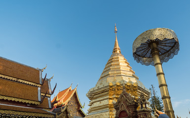 Fototapeta premium Wat Phra That Doi Su Thep Temple