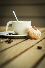 Espresso on summer terrace