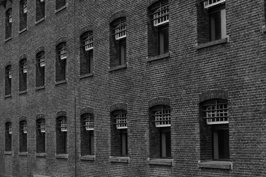 Serie gevangenis Wolvenplein Utrecht Nederland