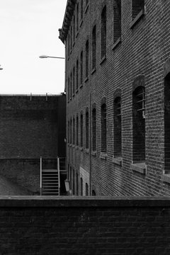 Serie gevangenis Wolvenplein Utrecht Nederland