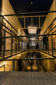 Serie gevangenis Wolvenplein Utrecht Nederland