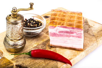 Meat product-smoked bacon