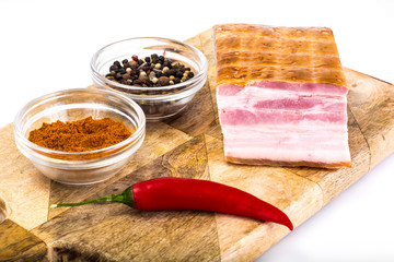 Meat product-smoked bacon