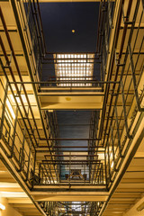 Obraz premium Serie gevangenis Wolvenplein Utrecht Nederland