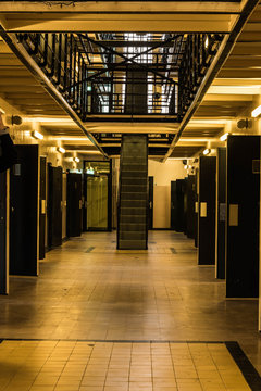 Serie gevangenis Wolvenplein Utrecht Nederland