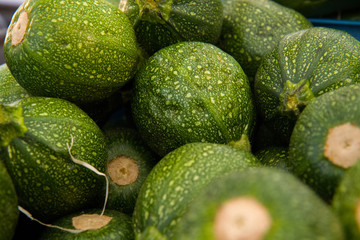 Green pumpkins