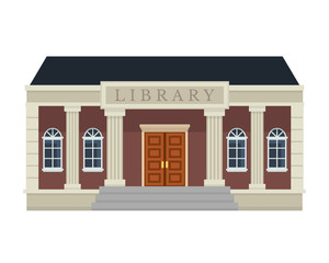 Modern Flat Commercial Government Office Building, Suitable for Diagrams, Infographics, Illustration, And Other Graphic Related Assets -  Library  