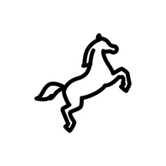 horse icon illustration