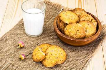 Cookies Cereal with Milk