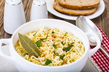 Chicken Soup with Noodles