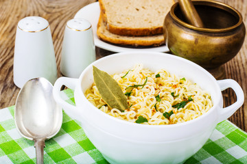 Chicken Soup with Noodles