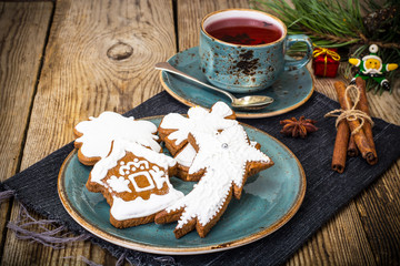 Gingerbread for Christmas and New Year