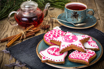Gingerbread for Christmas and New Year