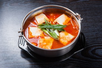 dwaeji kimchi jjigae. Pork and Kimchi Stew