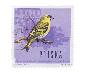 POLAND - CIRCA 1966: A stamp printed in  shows European go