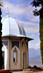 Maurischer Pavillon im Park der Villa Melzi in Bellagio
