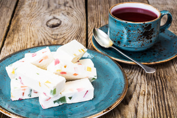Pastilles with marmalade