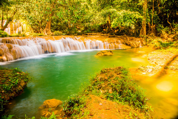 Tansawan waterfall in Doi Phu Nang national park